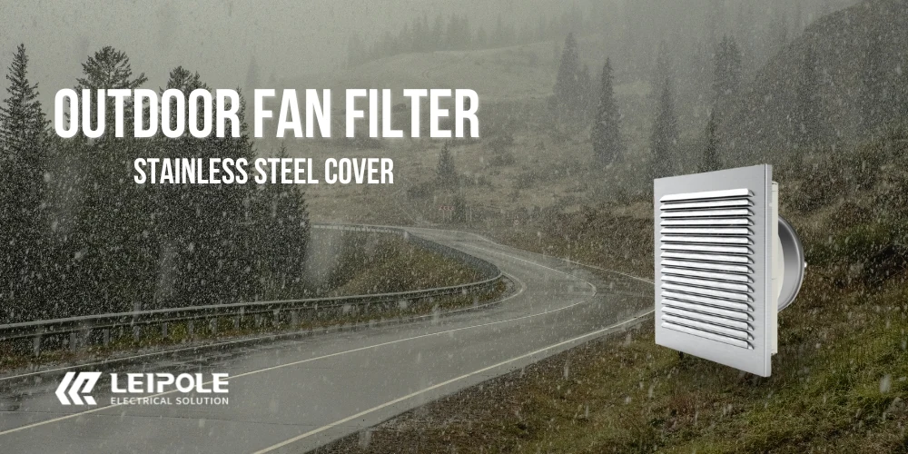 outdoor stainless steel fan filter