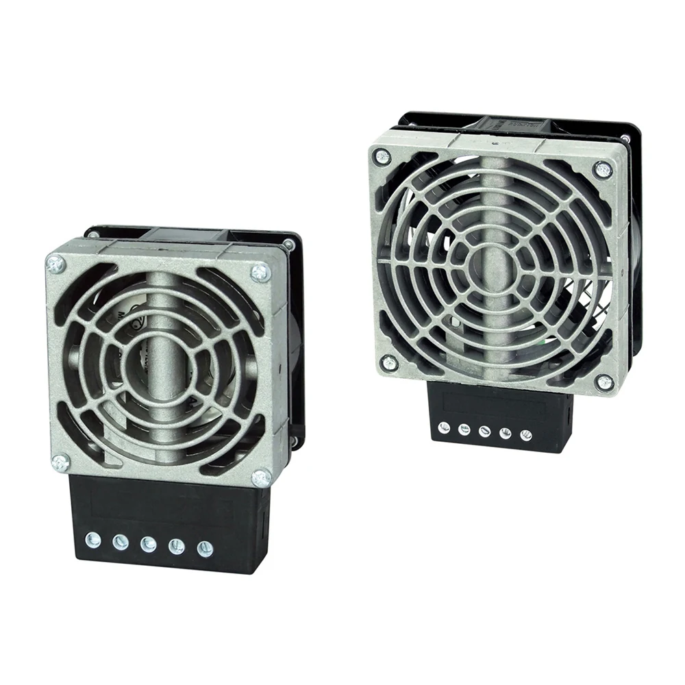 JRQFM100BA: 100W DIN Rail Enclosure Heater, Anti-Condensation Fan Heater