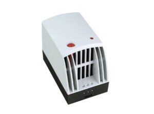 Enclosure heating with thermostat