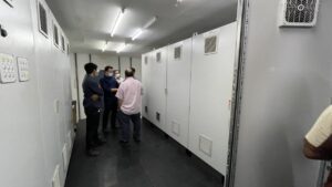 Control panel ventilation