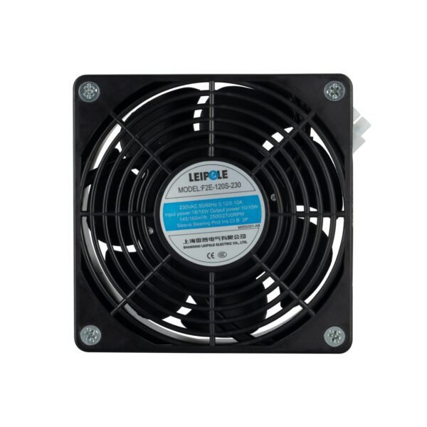 LEIPOLE Compact Filter Fan 195m³/h (115CFM) F2E-120S/B-230