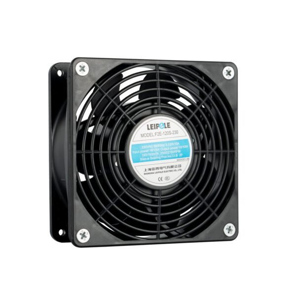 LEIPOLE Compact Filter Fan 195m³/h (115CFM) F2E-120S/B-230