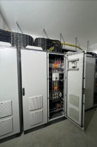 Overheating Electrical Enclosure Warning
