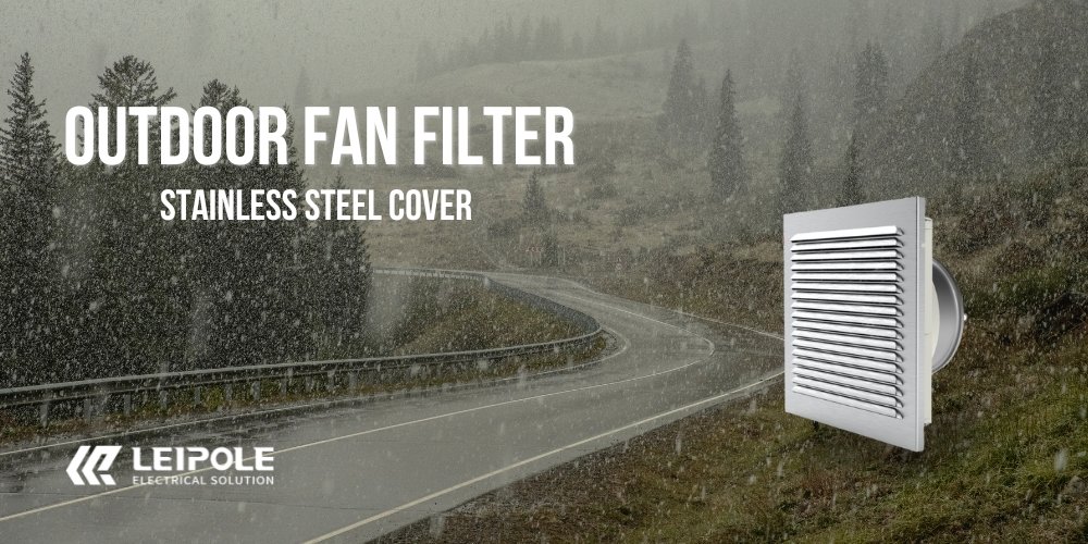 outdoor stainless steel fan filter