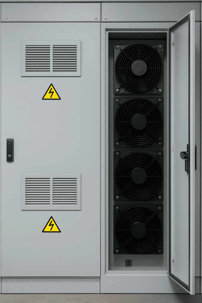 Axial Fans for Electrical Cabinets Switchgear Cooling Solutions