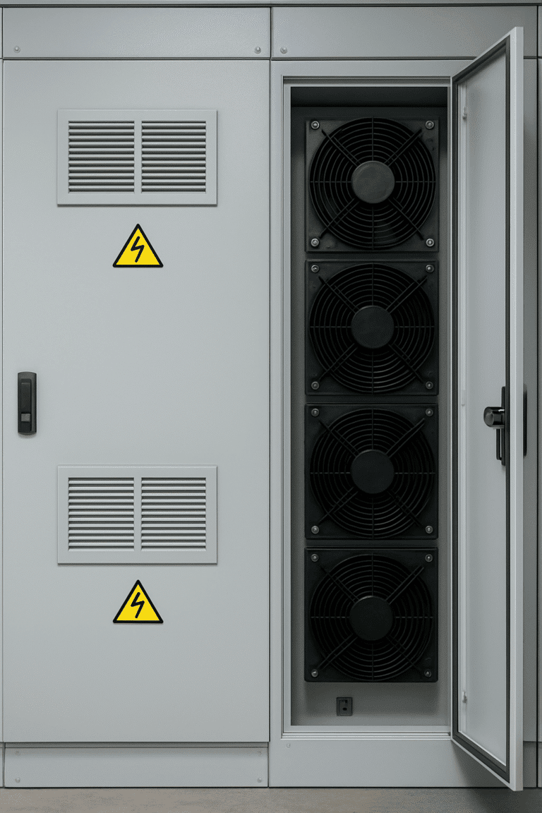 Axial Fans for Electrical Cabinets Switchgear Cooling Solutions