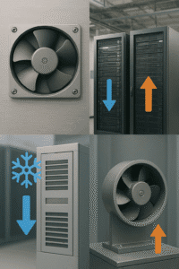 Axial Fans Improve Data Center Cooling Tackling Cold Air Bypass and Hot Air Recirculation