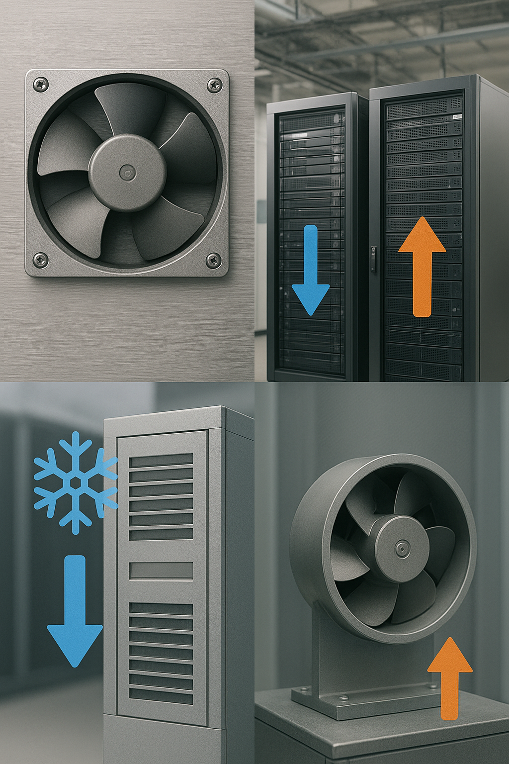 Axial Fans Improve Data Center Cooling Tackling Cold Air Bypass and Hot Air Recirculation