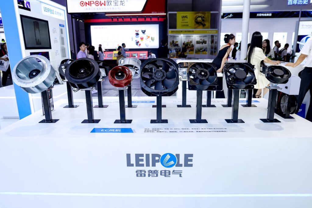 2025 CIIF Exhibition Highlights LEIPOLE axial fan for cooling solution Electrical Enclosure