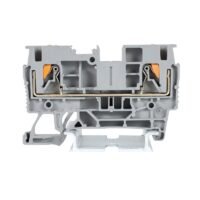 LEIPOLE JPT 1.5/JPT 1.5-BU feed-through terminal block, screw connection, DIN rail mount, industrial electrical wiring component