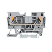 LEIPOLE JPT 2.5/JPT 2.5-BU feed-through terminal block, screw connection, DIN rail mount, industrial electrical wiring component
