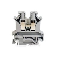 LEIPOLE JUK 2.5B (grey) / JUK 2.5B-BU (blue) modular screw connection terminal block, DIN rail mounted, for electrical cabinet wiring