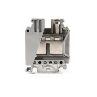 LEIPOLE JUK 35N and JUK 35N-BU heavy-duty high-power terminal block, DIN rail mounted, for industrial high-current cabinet wiring connection