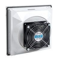LEIPOLE FKL5525-120.115 Enclosure Fan Filter, IP54/55, 115V, 224x224mm Cut-out