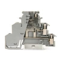 LEIPOLE JDIKD 1.5-PV double deck DIN rail terminal block, screw connection for photovoltaic and industrial wiring