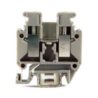 LEIPOLE JMBK 5/E-Z DIN rail mounted screw connection terminal block for industrial control and power distribution