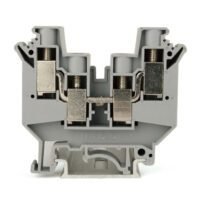 LEIPOLE JUDK 10 JUDK 10-BU double connection terminal block, screw type, DIN rail mounted for industrial power distribution