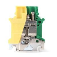 LEIPOLE JUISLKG 16 ground terminal block screw connection DIN rail mount industrial earthing component
