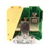 LEIPOLE JUSLKG 50 ground terminal block screw connection DIN rail mount industrial earthing part
