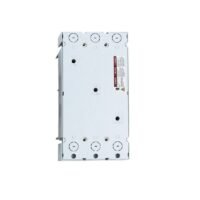 LEIPOLE LP570A14010 heavy duty 3-pole busbar adapter, 140mm width, high current top connection design, industrial cabinet power connection component