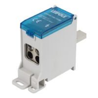 LEIPOLE UKK6G/158/4X16 100-type pin-type switch terminal block, 1-in 4-out power distribution terminal