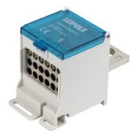 LEIPOLE UKK6G-600/35-95/18X10 switch terminal block, 1-in 18-out high density power distribution terminal