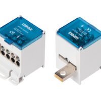 LEIPOLE UKK6N-100/10-35/8X16 switch terminal block, 1-in 8-out power distribution terminal