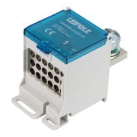 LEIPOLE UKK6NB-400/25-70/18X10 switch terminal block, 1-in 18-out high density power distribution terminal