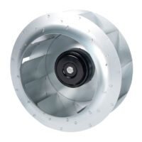 Leipole 280FLW2VRP/VR EC centrifugal fan, 230V AC, ball bearing, IP44, Ø281x172mm, 1800m³/h airflow, CE certified