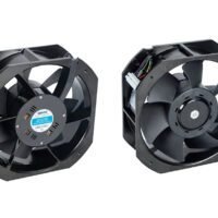 Leipole F2E-260B23HR EC compact fan, 230V AC, ball bearing, aluminum die-cast frame, 225x225x80mm, CE certified