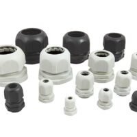PG7 nylon cable gland, IP68 waterproof, UL94 V0 flame retardant, for electrical cabinet wiring