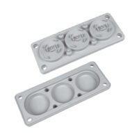 RMC 3 miniature circular connector, compact size, tight locking structure, stable signal transmission for small control devices and cabinet internal wiring