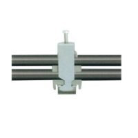 LEIPOLE UB12.2 galvanized steel cable clamp, industrial electrical enclosure cable fixation clamp