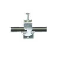 LEIPOLE UB6-12 galvanized steel cable clamp, for 6-12mm diameter cables, electrical enclosure cable fixation