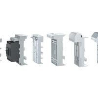LP100A7710 busbar adapter, 3-pole busbar component for electrical enclosure power distribution