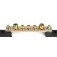C-5X15 5-pole wiring terminal, stable screw clamping connection, excellent insulation, used for power circuit wiring inside electrical control cabinets