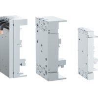 LP100A7210 3-pole busbar adapter with 100A rating for electrical busbar systems