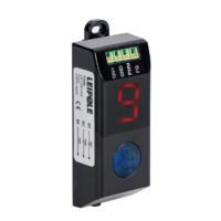 LP17351-5.0 single-channel digital display fan controller with PWM control and temperature monitoring function
