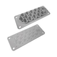 MC 16 standard industrial connector, secure locking connection, good electrical conductivity, widely used in control cabinets and automated equipment wiring