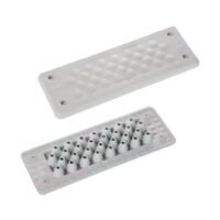 MH24 F 30-1 cable entry plate, IP66, UL94 V0, 154x56x19mm, 30-cable capacity