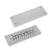 MH24 F 31-1 cable entry plate, IP66, UL94 V0, 154x56x19mm, 31-cable capacity