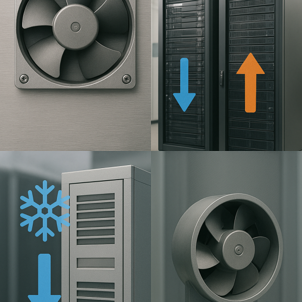 Axial Fans Improve Data Center Cooling Tackling Cold Air Bypass and Hot Air Recirculation
