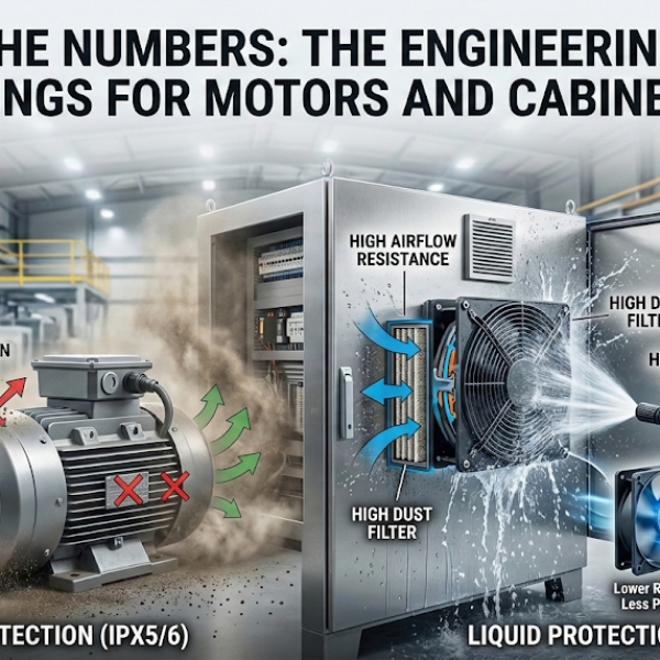 Industrial Fans And Cooling Solution For Electrical Cabinets Saving