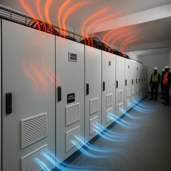 leipole ventilation cooling system electric panel